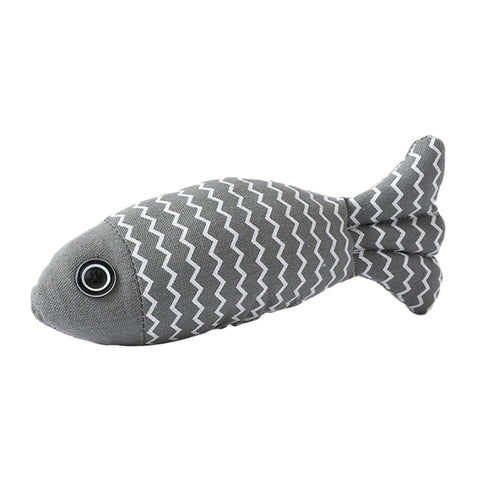 Fish Shaped Catnip Toy - Engaging and Safe Toy for Your Feline Friend