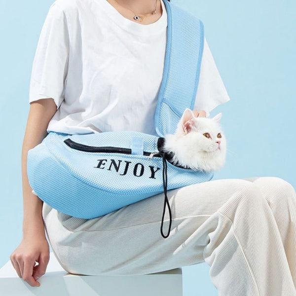 CozyPaws - Convenient Hands-Free Cat Sling Carrier