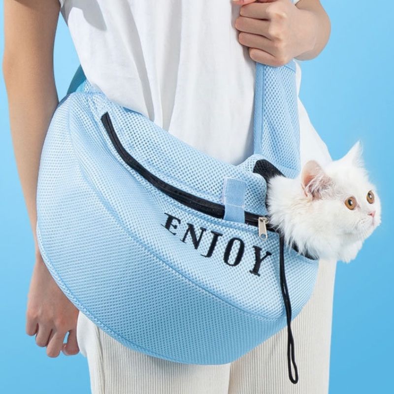 CozyPaws - Convenient Hands-Free Cat Sling Carrier