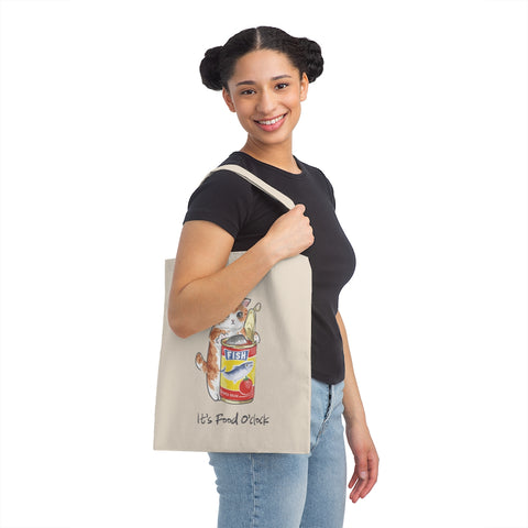 Food O'clock Canvas Tote Bag