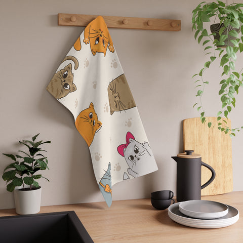 Kitty Cat Soft Kitchen Towel