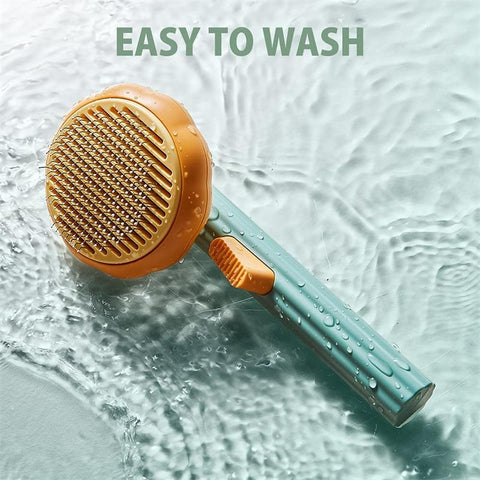 Pumpkin Brush With 1 Click Cleaning Design